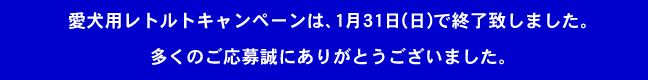 本キャンペーンは終了いたしました