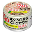 CIAO ホワイティ まぐろ白身　こしひかり入り