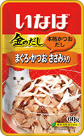 金のだし まぐろ・かつお　ささみ入り