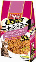 ニャン・ミー ドライ　毛玉対応　まぐろ・かつお味