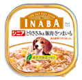 INABAトレイ シニア　とりささみ＆豚肉　さつまいも