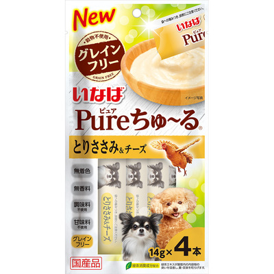 ちゅ る Pureちゅ る とりささみ チーズ 商品情報 ドッグフード いなばペットフード株式会社 ちゅ る Pureちゅ る とりささみ チーズ 商品情報 ドッグフード いなばペットフード株式会社