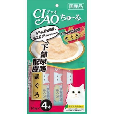 チャオ ちゅーる 100本 下部尿路配慮 まぐろ海鮮ミックス いなば ちゅ～る