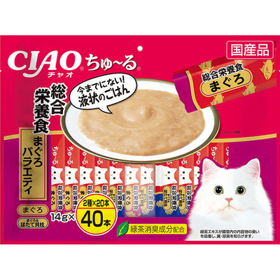 いなば チャオ エナジーちゅーる 計100本★猫さんの栄養補給おやつ