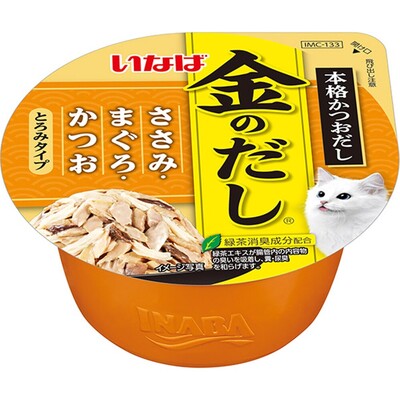 金のだしカップ 11歳からのまぐろ・かつお・ささみ入り | 商品情報