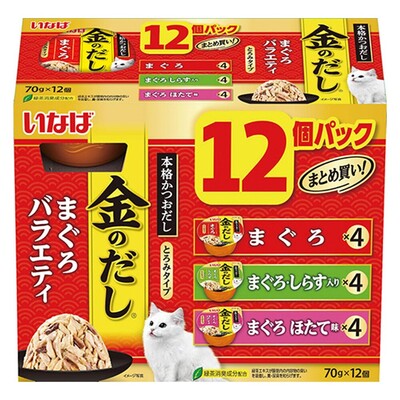 金のだしカップ まぐろバラエティ 12個パック | 商品情報