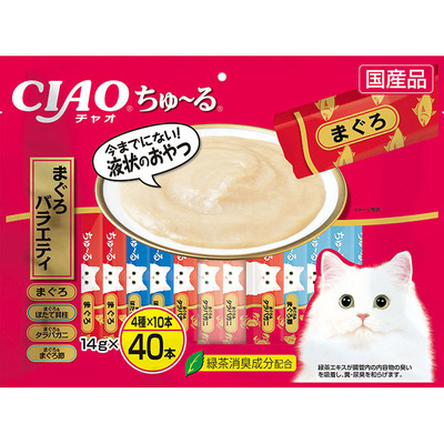 CIAO ちゅ～る 40本入り まぐろバラエティ | 商品情報