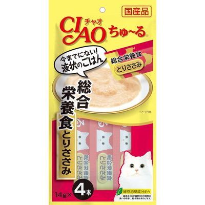 CIAO ちゅ～る 総合栄養食 とりささみ | 商品情報 - キャットフード