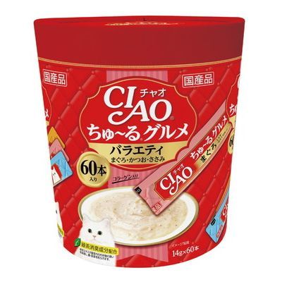 CIAO ちゅ～る 60本入り ちゅ～るグルメ バラエティ | 商品情報