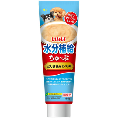 ちゅ ぶ 水分補給 とりささみ ビーフ入り 商品情報 ドッグフード いなばペットフード株式会社