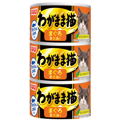 いなばわがまま猫ささみ入 140g×3缶×18本(合計54缶)