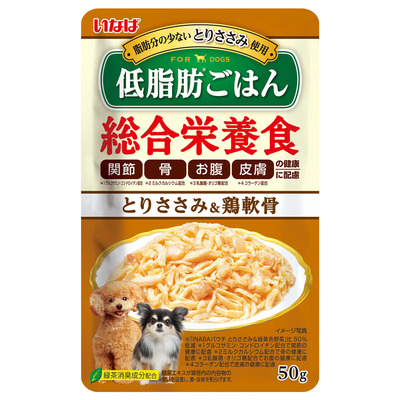 低脂肪ごはん とりささみ＆鶏軟骨 | 商品情報 - ドッグフード