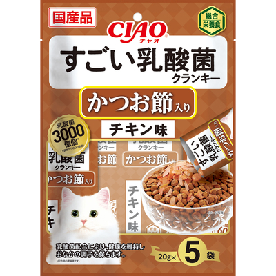 すごい乳酸菌 ちゅ～る60本まぐろ・かつお・チキンバラエティ | 商品