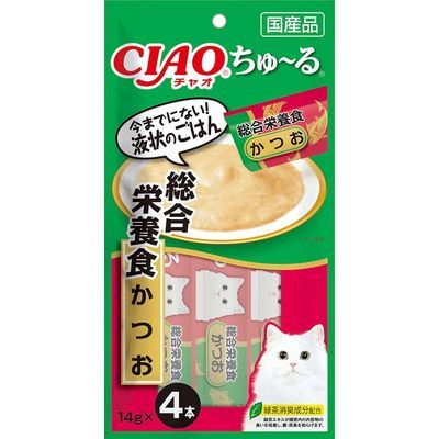 CIAO ちゅ～る 総合栄養食 かつお | 商品情報 - キャットフード