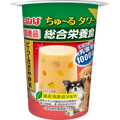 ちゅ るタワー ささみ 緑黄色野菜 商品情報 ドッグフード いなばペットフード株式会社 ちゅ るタワー ささみ 緑黄色野菜 商品情報 ドッグフード いなばペットフード株式会社