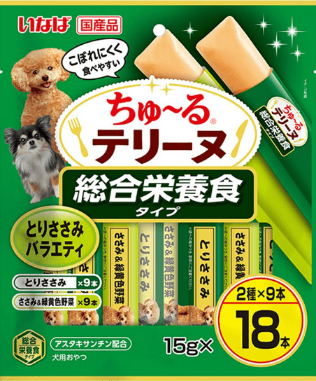 総合栄養食タイプとりささみバラエティ18本入り
